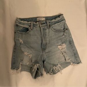 Womens Abercrombie Jean shorts size 2
